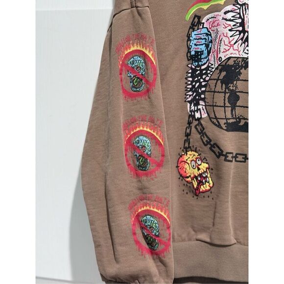 Supcable Kanye West X XXXTentacion It's A Lonely Place Hoodie Sweatshirt Medium - Picture 2 of 16